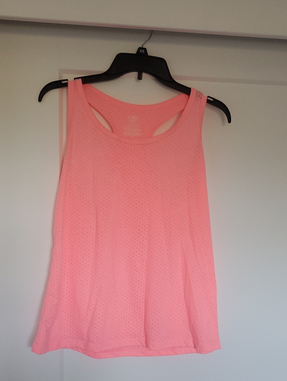 Athletic Works Pink Performance Racerback Tank
